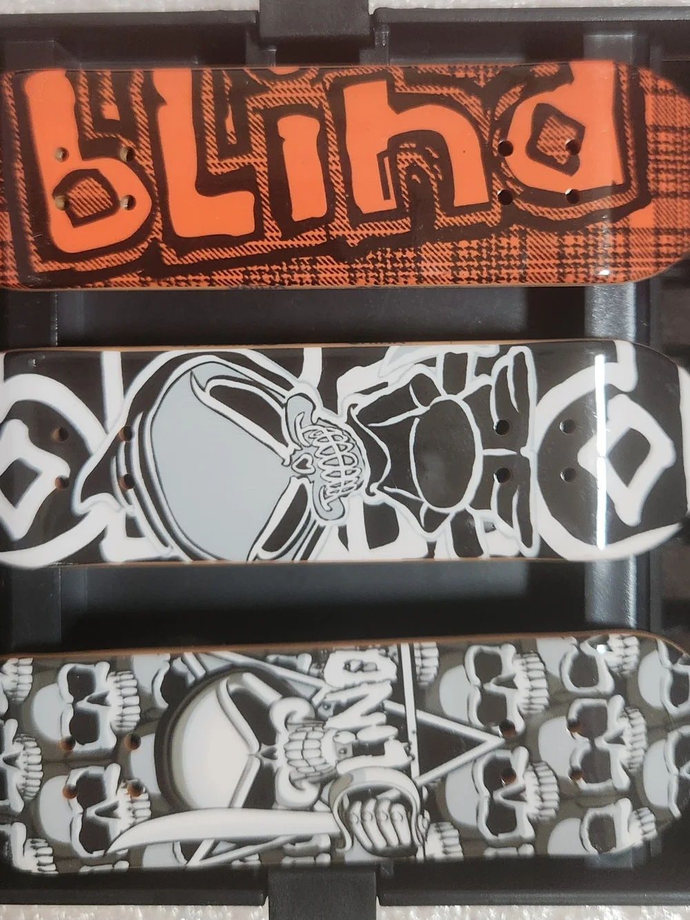 Blind Boards Tech Deck Full Art Boards ! Vintage ! Rare ! With Display Rack !